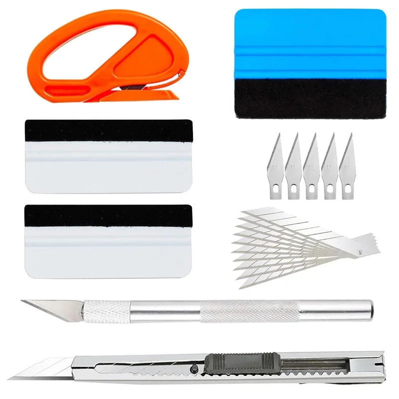 Car Vinyl Wrap Tool Kit - Squeegee, Scraper & Film Installer - image 9