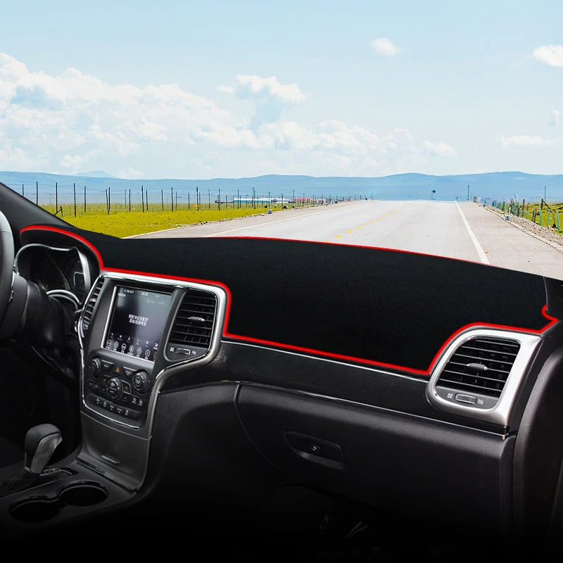 Car Accessories For Jeep Grand Cherokee WK2 2011-2013 2014 2015 2016 2017 2018 2019 2020 Dashboard Cover Avoid Light Carpet Mat