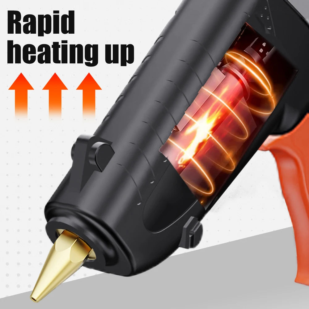 150W High-Power Hot Glue Gun Industrial-Grade DIY Hot Glue Gun 180°C Household Handheld Mini Hot Glue Gun