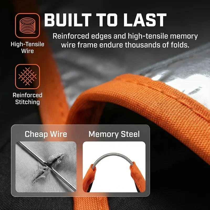 Foldable Front Windshield Sun Shade