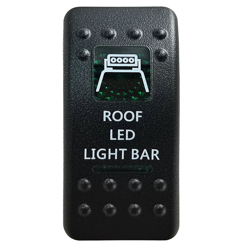 Green LED Rocker Switch - Waterproof 12V/24V Auto Marine - image 34