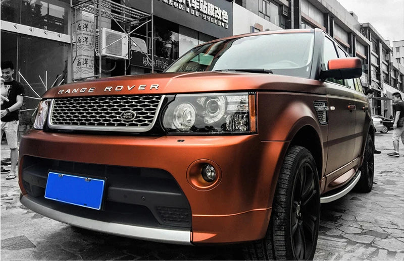 Matte Metallic Copper Brown Vinyl Wrap Roll Self-Adhesive Car Decal - image 5