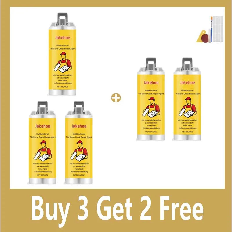 Ceramic Tile Crack Repair Kit, Waterproof Quick-Fix Tile Restorer