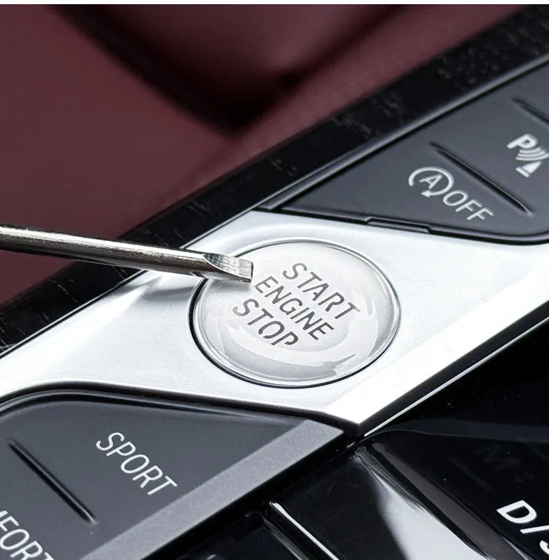 Crystal Clear Protective Sticker for Car Start Stop Button - view 16