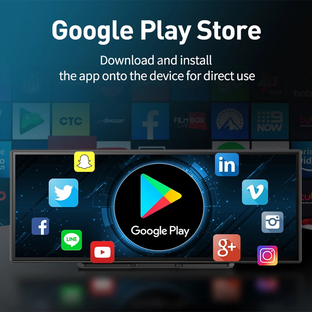 Imagebon P70 Plus 11.4" Android 15 CarPlay & Dash Cam Split-Screen - image 4