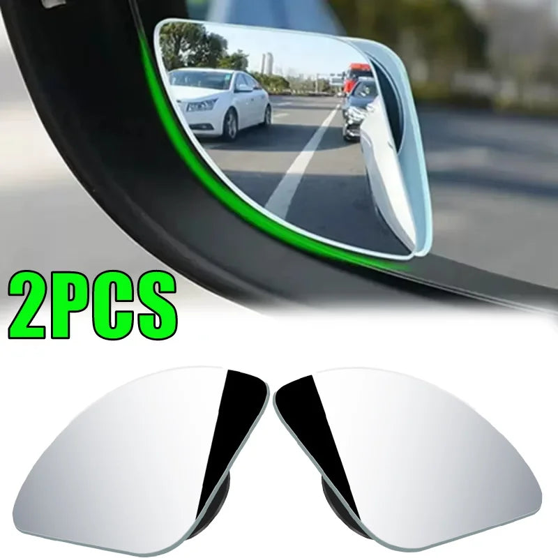 Wide-Angle Blind Spot Mirrors 2 Pcs, Convex HD Car Side Mirrors