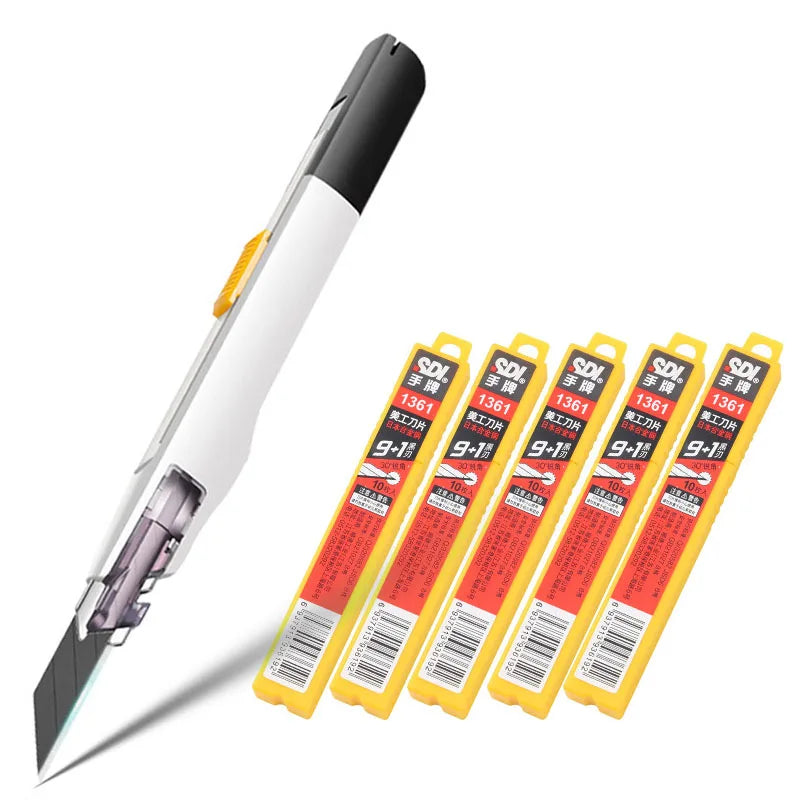 Retractable Utility Knife for Vinyl Wrap & Window Tint Cutting - image 10