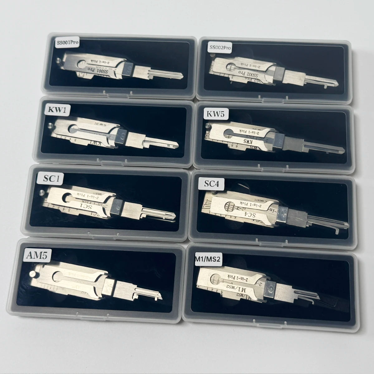 2-in-1 Car Key Pick & Decoder Locksmith Tool for SC1 SC4 KW1 KW5