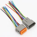 DT Waterproof Wire Connector with 15cm Leads, 2 to 12 Pin