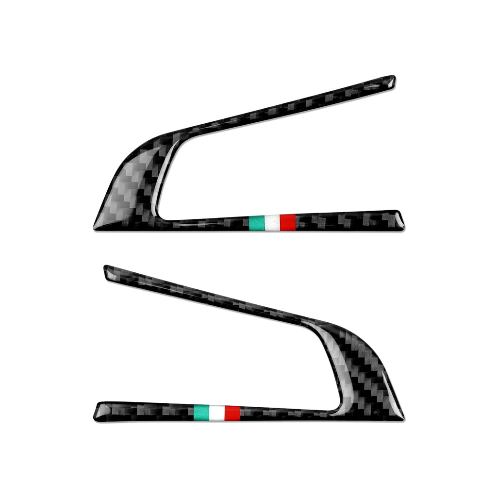 Carbon Fiber Interior Trim Stickers for Alfa Romeo Giulia and Stelvio