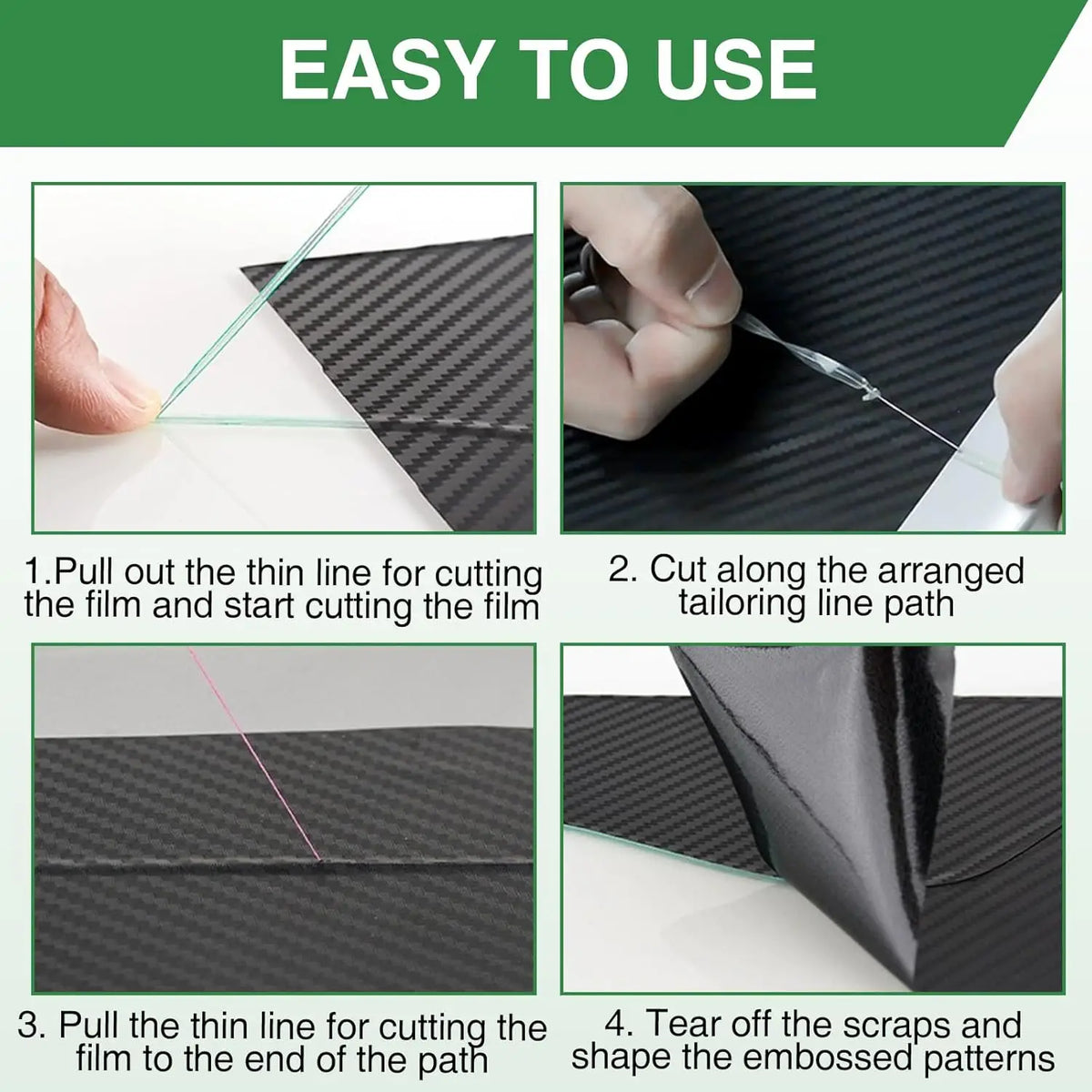 Knifeless Cutting Tape Kit – Safe Vinyl Wrap & PPF Installation - image 4