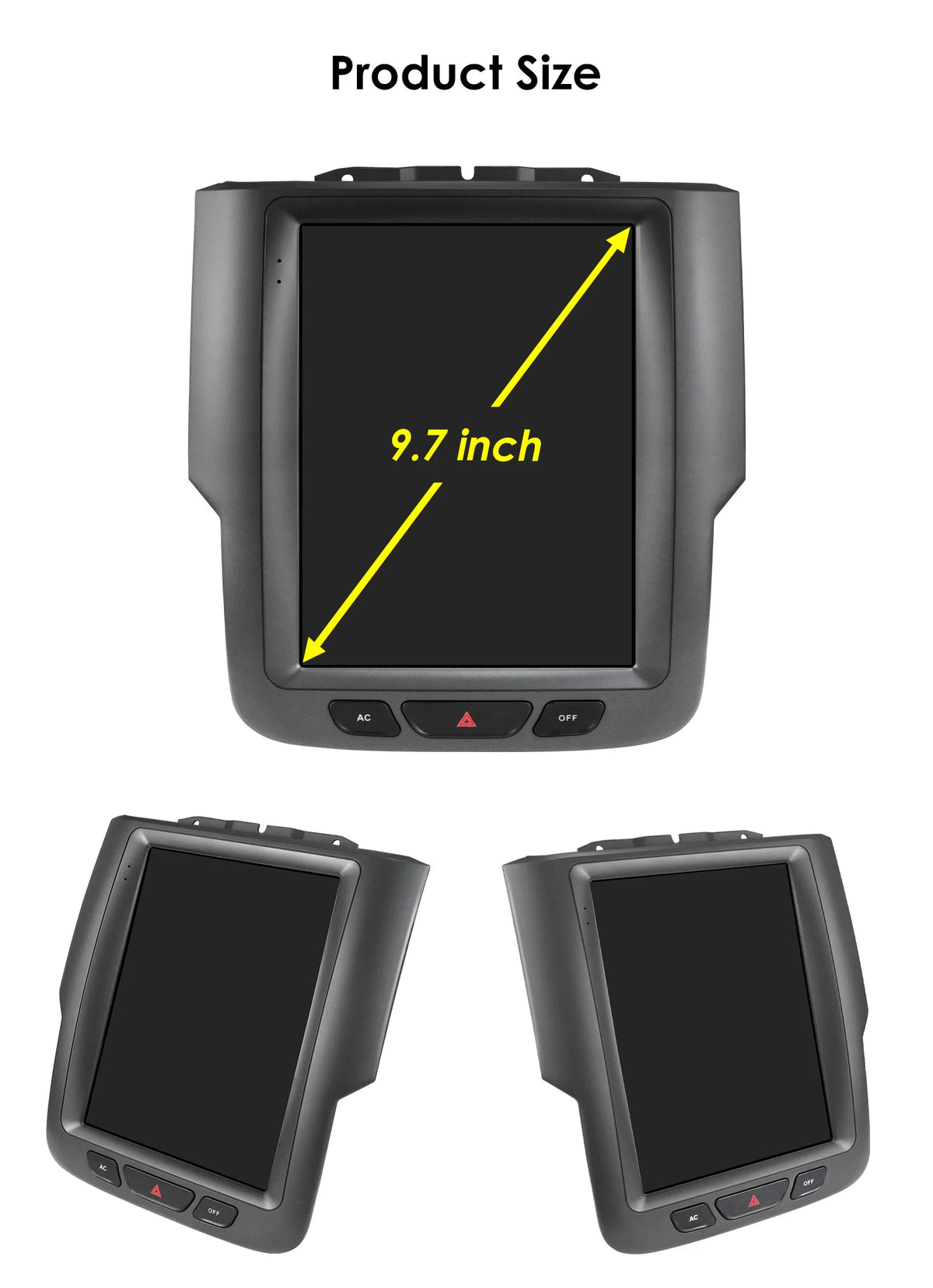 9.7" CarPlay Android Auto Head Unit for Dodge Ram 2013-2018 - image 6
