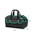 Tool Organizer Bag 35cm Multi-Pocket Zipper Thickened Toolbox for Electrician Plumber Home Repair Industrial Renovation