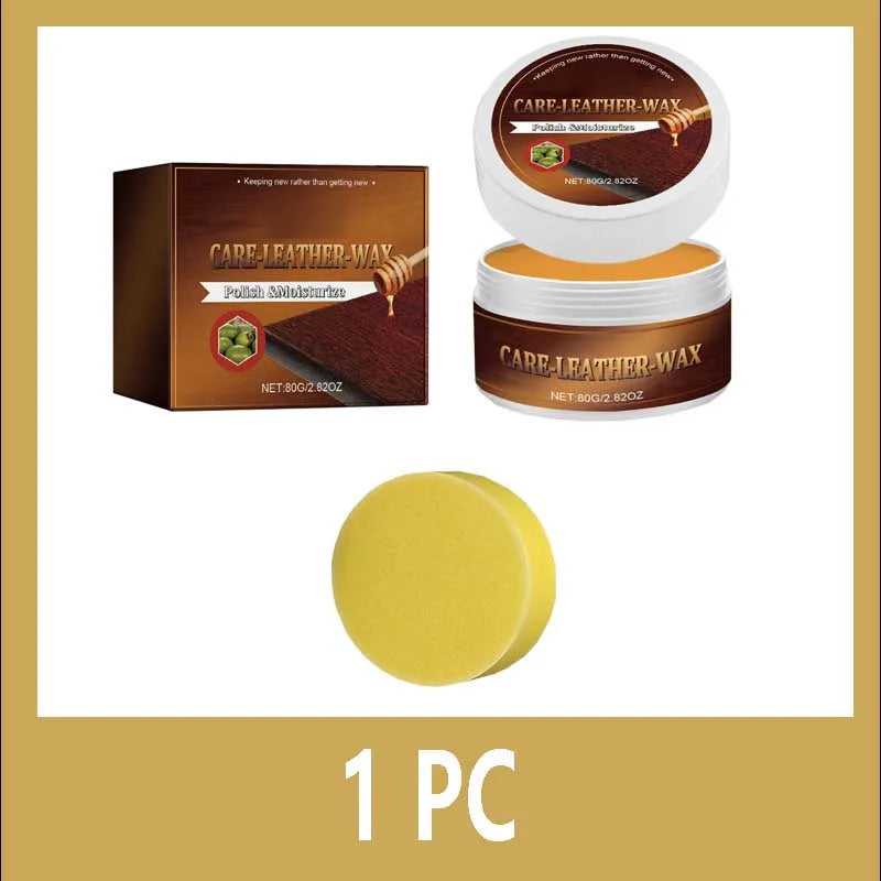 Beeswax Leather Repair and Conditioning Wax, 80g