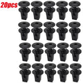 10/20Pairs Car Self Tapping Screws Engine Clamps Torx Screw Bolt Bumper Arch Mud Flaps Splash Guards Undertray Trim Fixing