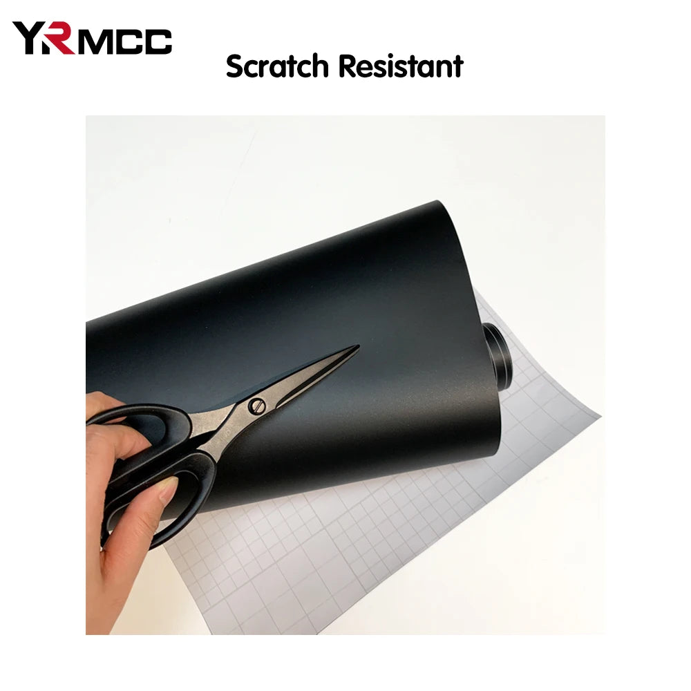 Matte Black Vinyl Wrap Film – Car, Motorcycle & Helmet DIY - image 4