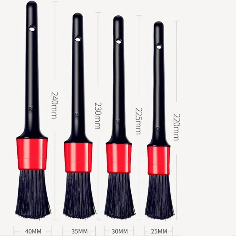 Auto Cleaning Detail Brush Kit – Maintenance Tool, 1/5 Pack
