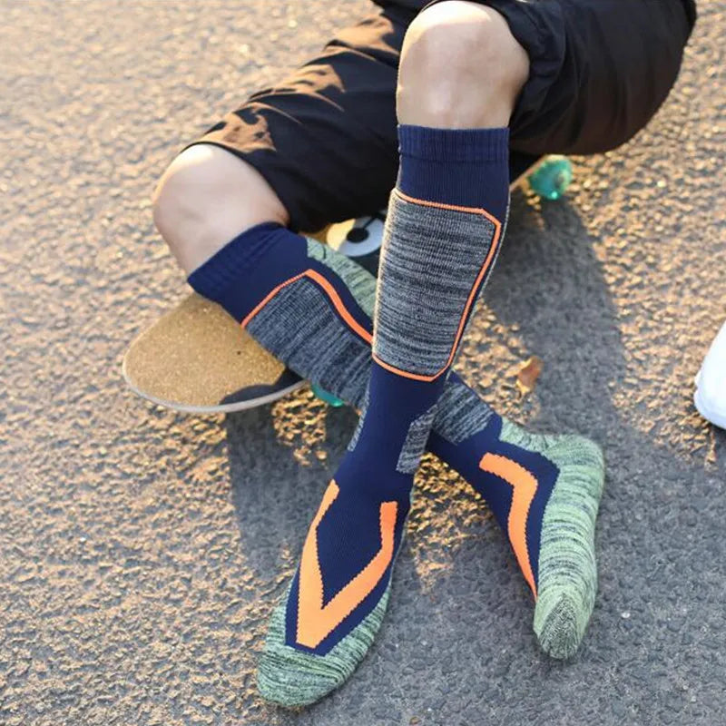Winter Thermal Cotton Socks – Warm for Outdoor Work & Sports