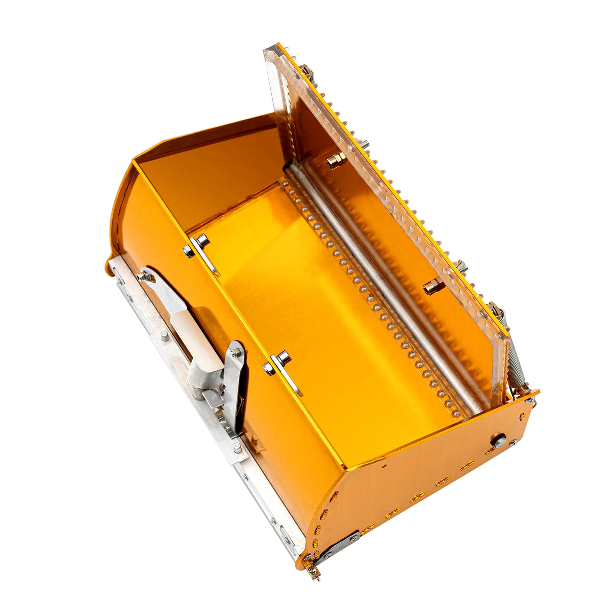Drywall flat finishing box, 5 gear adjustable skimming tool for walls and ceilings