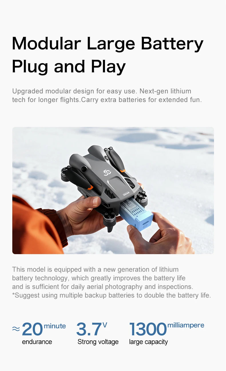 Lenovo GT50 4K Dual Camera Foldable Brushless Drone Obstacle Avoidance - image 19