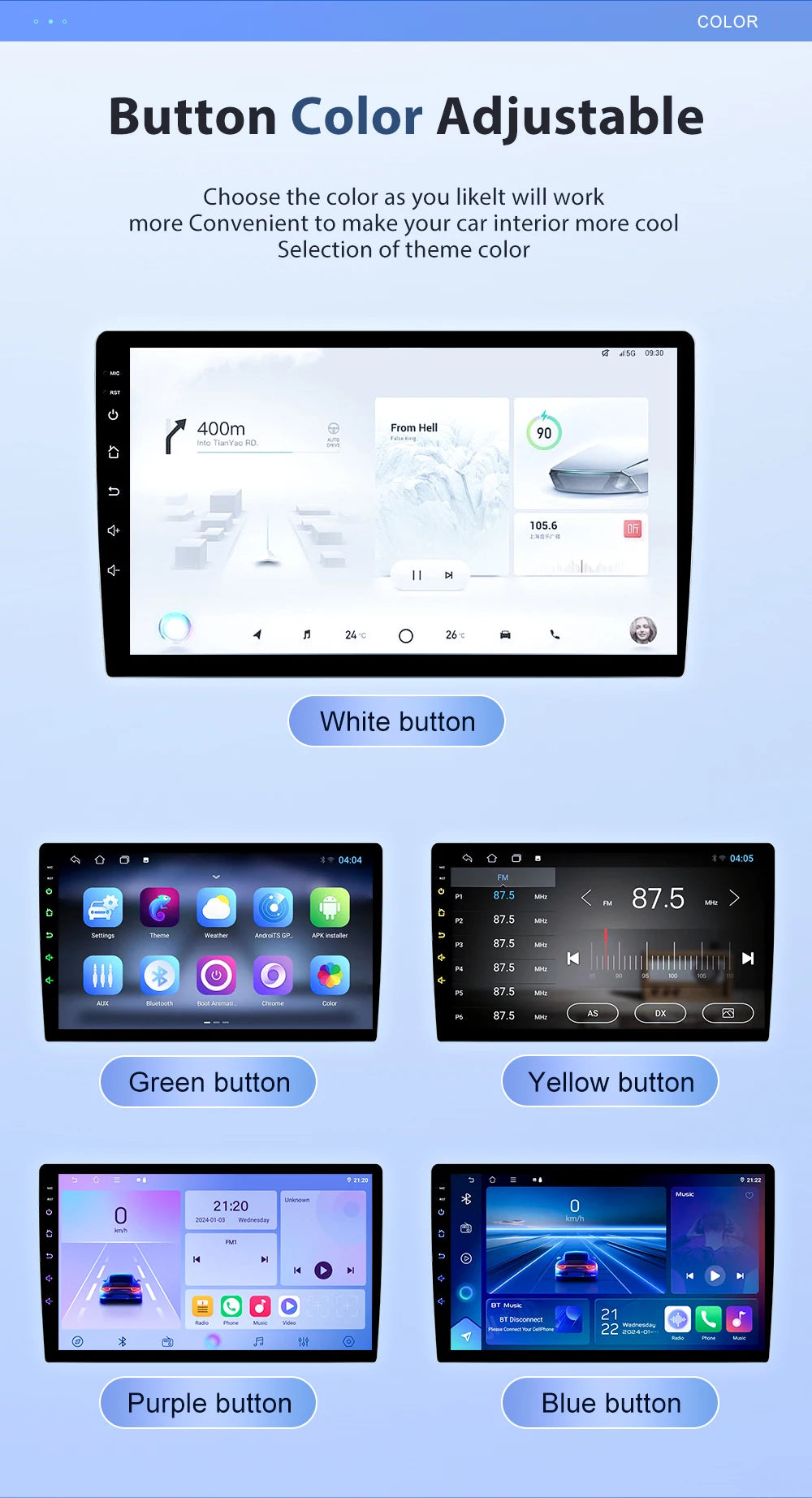 Android 16 Car Stereo Head Unit for Dodge Ram 1500 2500 3500 2013-2018 - image 23