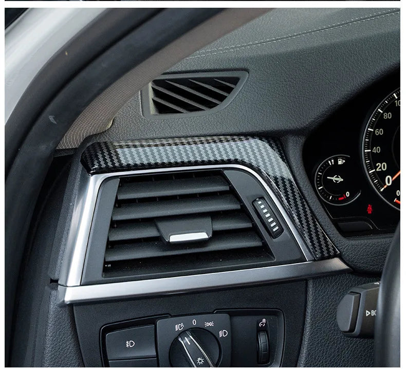 Carbon Fiber Look Dashboard Trim Cover for BMW 3 and 4 Series F30 F32