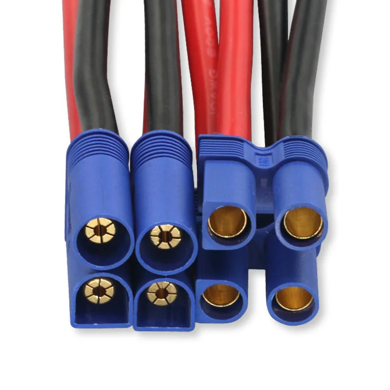 EC5 Cable 12Awg 10CM Wire Harness Connector EC5 Welding Wire Male end Female Shell wholesale EC5 Integrated Welding Wire Socket