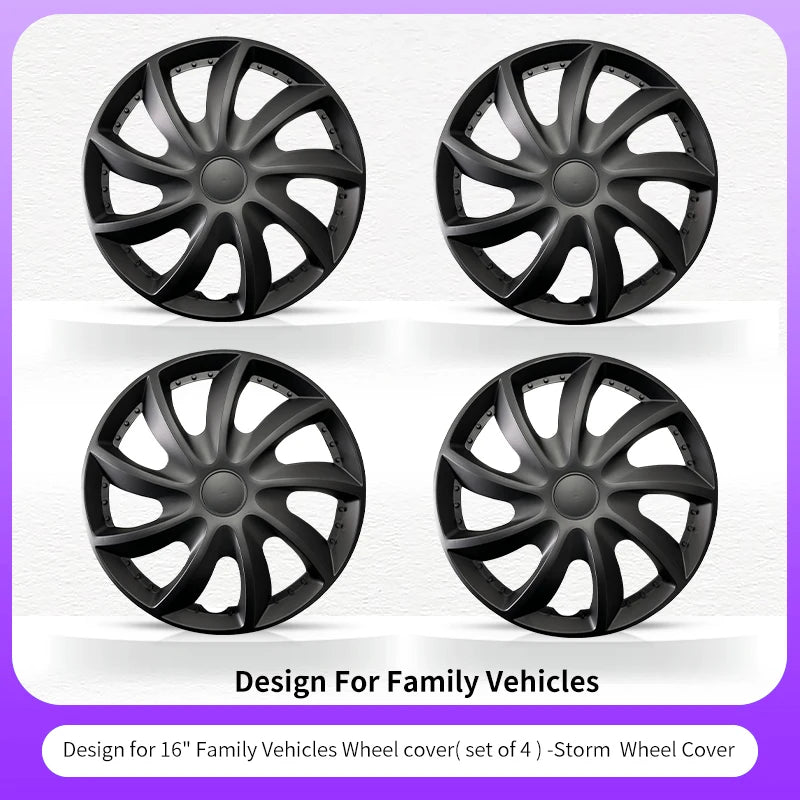 16-Inch Full Rim Wheel Covers for Steel Wheels, 4-Pack - image 17