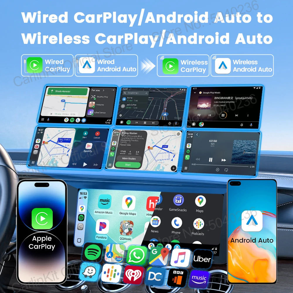 CarlinKit 5.0 C2Air Wireless CarPlay Android Auto Adapter for Cars - image 2