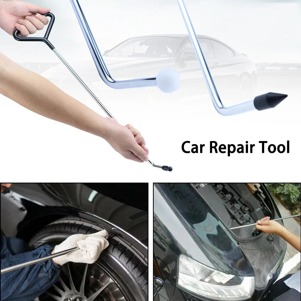 Stainless Steel Car Dent Repair Kit - Hail Damage Removal Tool - image 5