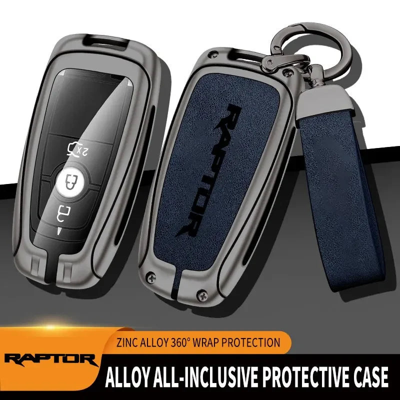 Zinc Alloy Key Case for Ford F-150 & Raptor - Protective Cover - image 3