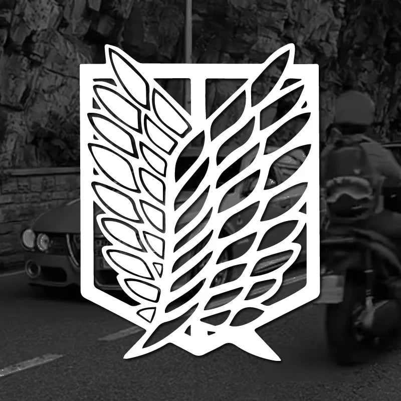 Winged Cartoon Stickers for Cars, Trucks, Motorcycles and Laptops