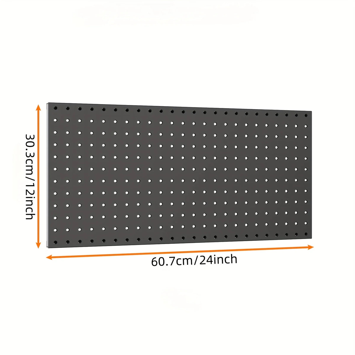 Metal Pegboard Panels Pegboards Wall Organizer, Heavy Duty Peg Board with Hooks for Walls Home, Garage Tool Storage, Office, Cra