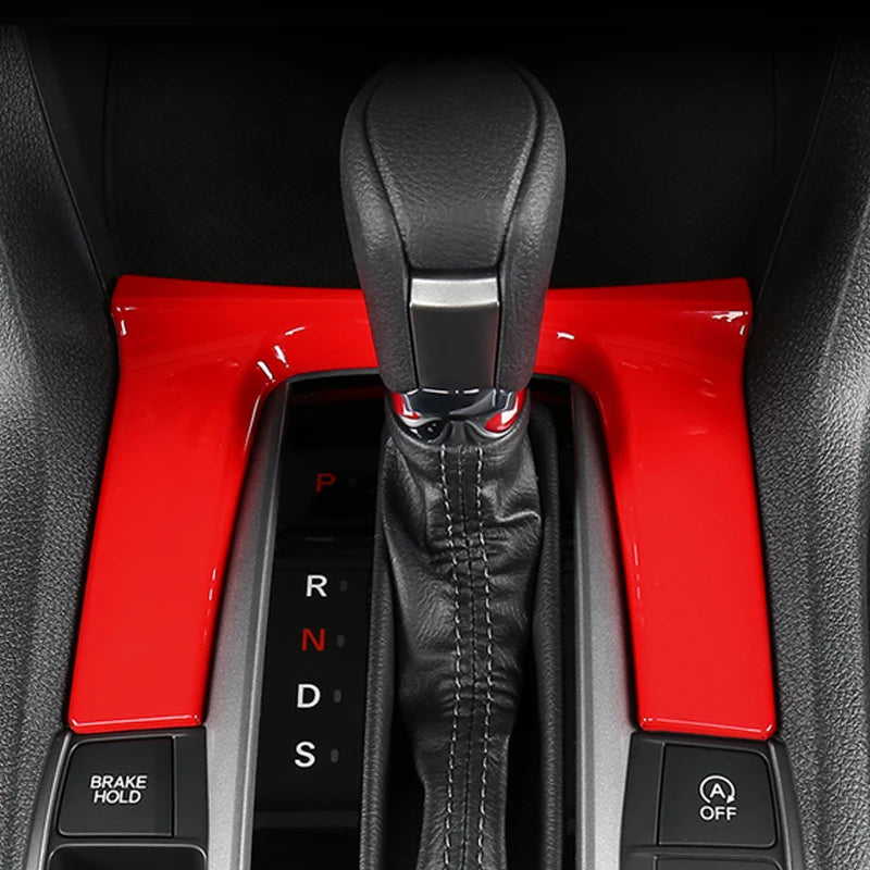 Gear Panel Decorative Sticker for Honda Civic 2016-2021
