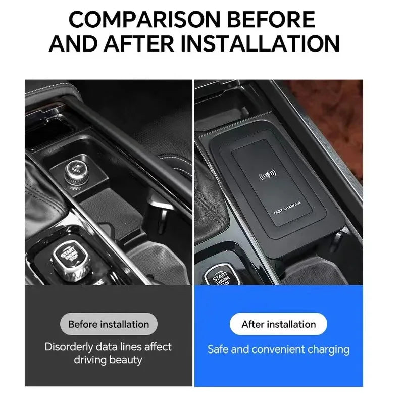 Wireless Car Charger for Volvo 2018-2021 Models - image 4