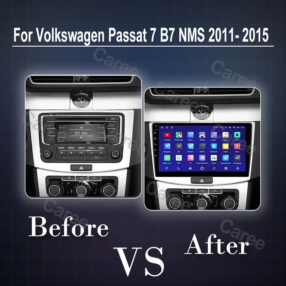 Android 16 Car Radio for VW Passat B6/B7 & CC (2007-2016) with CarPlay & GPS - image 2