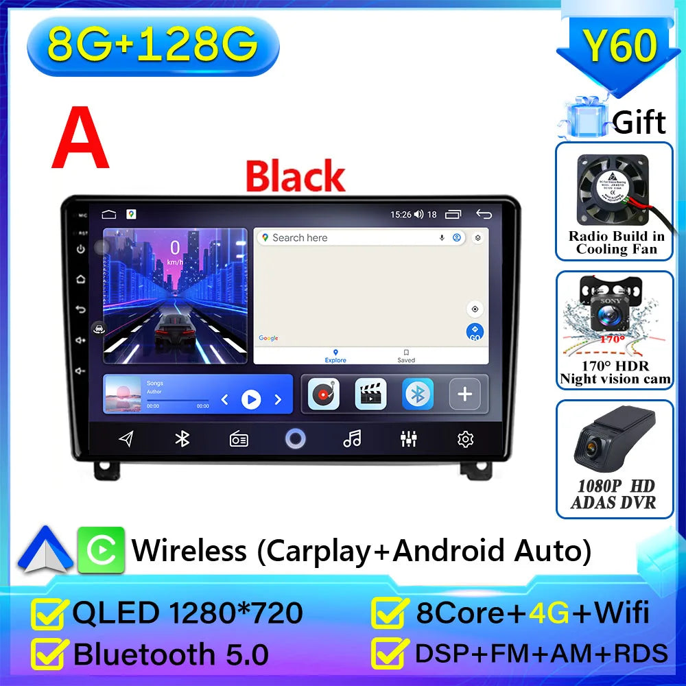 9-Inch Car Stereo for Peugeot 407 | Wireless CarPlay & Android Auto - image 15