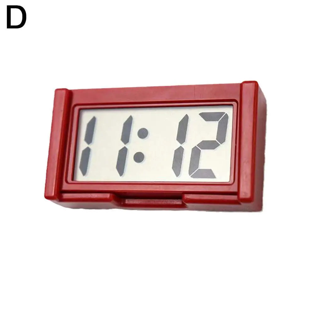 Self-Adhesive Digital Dashboard Clock for Car