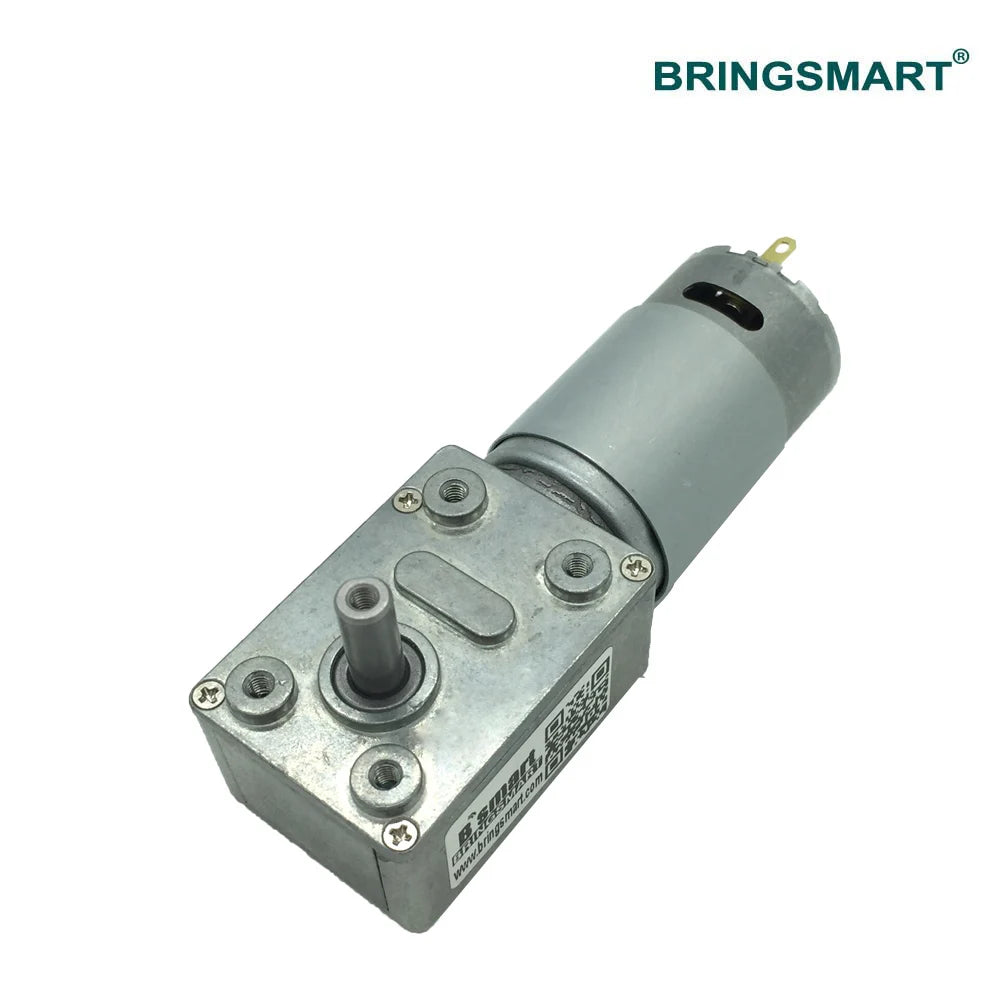 12V/24V DC Worm Gear Motor, Low Speed 2.5-210RPM