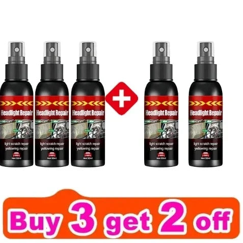 Headlight Restoration Wipes for Yellowing and Light Scratches