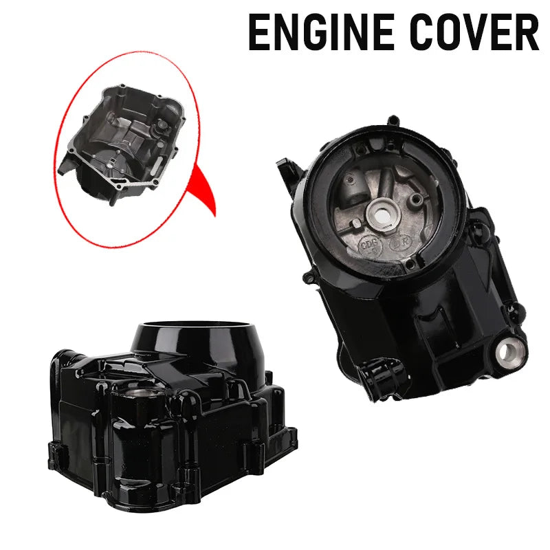 Right Crankcase Clutch Cover for Lifan 125 Horizontal Engines - view 6