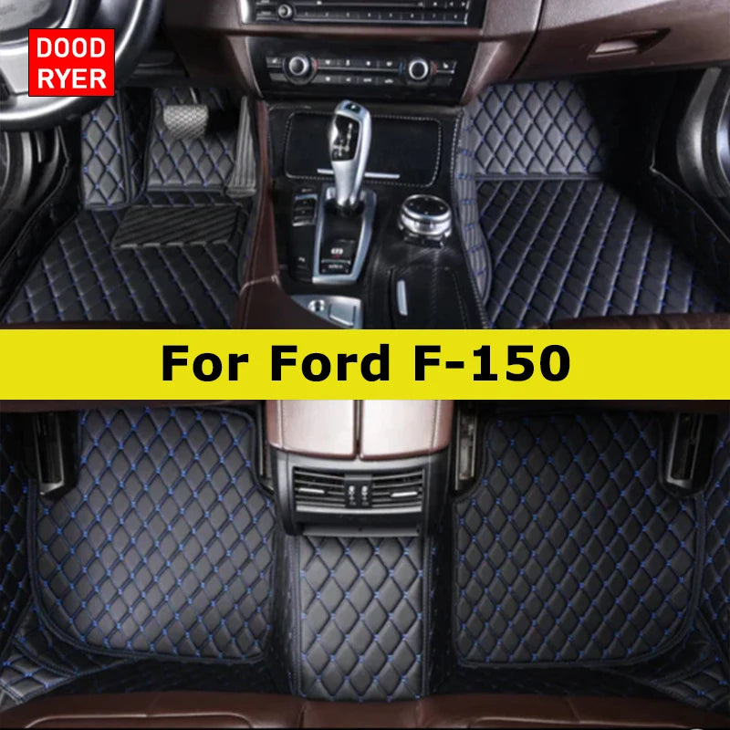 Custom Leather Floor Mats for Ford F-150 – Premium Protection