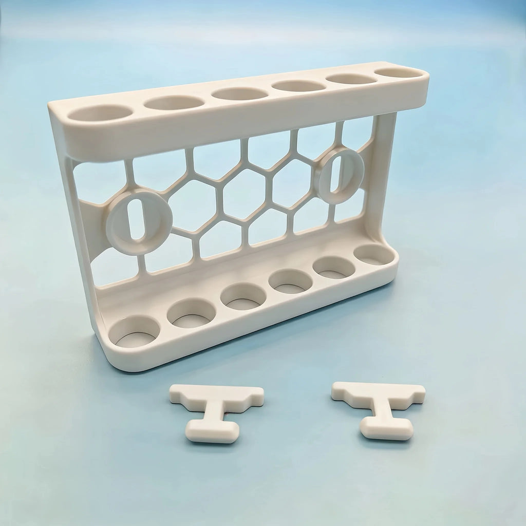 Pegboard Hanging Tool Organizer, Wall Mount Storage for Stationery, Markers, Screwdrivers and Small Tools, Space-Saving Desktop
