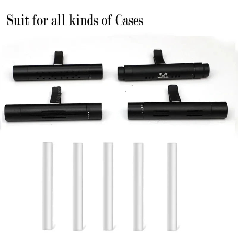 Unscented Cotton Refill Sticks for Car Vent Diffusers, 7 x 73mm