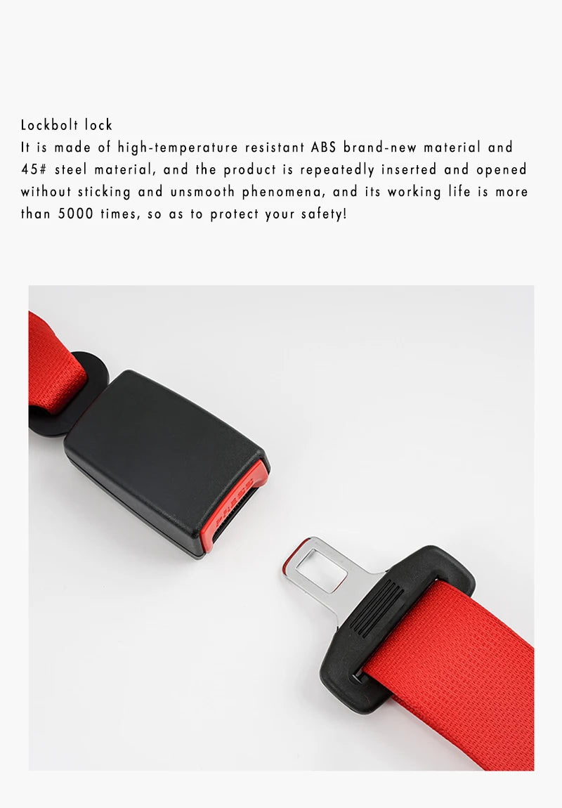 Universal Retractable 3-Point Car Seat Belt - image 10