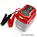 Jumper Cable Adapter for Auto Car Jump Starter, Heavy Duty Emergency Booster Cable, Compatible with 18V Batteries (No Battery)