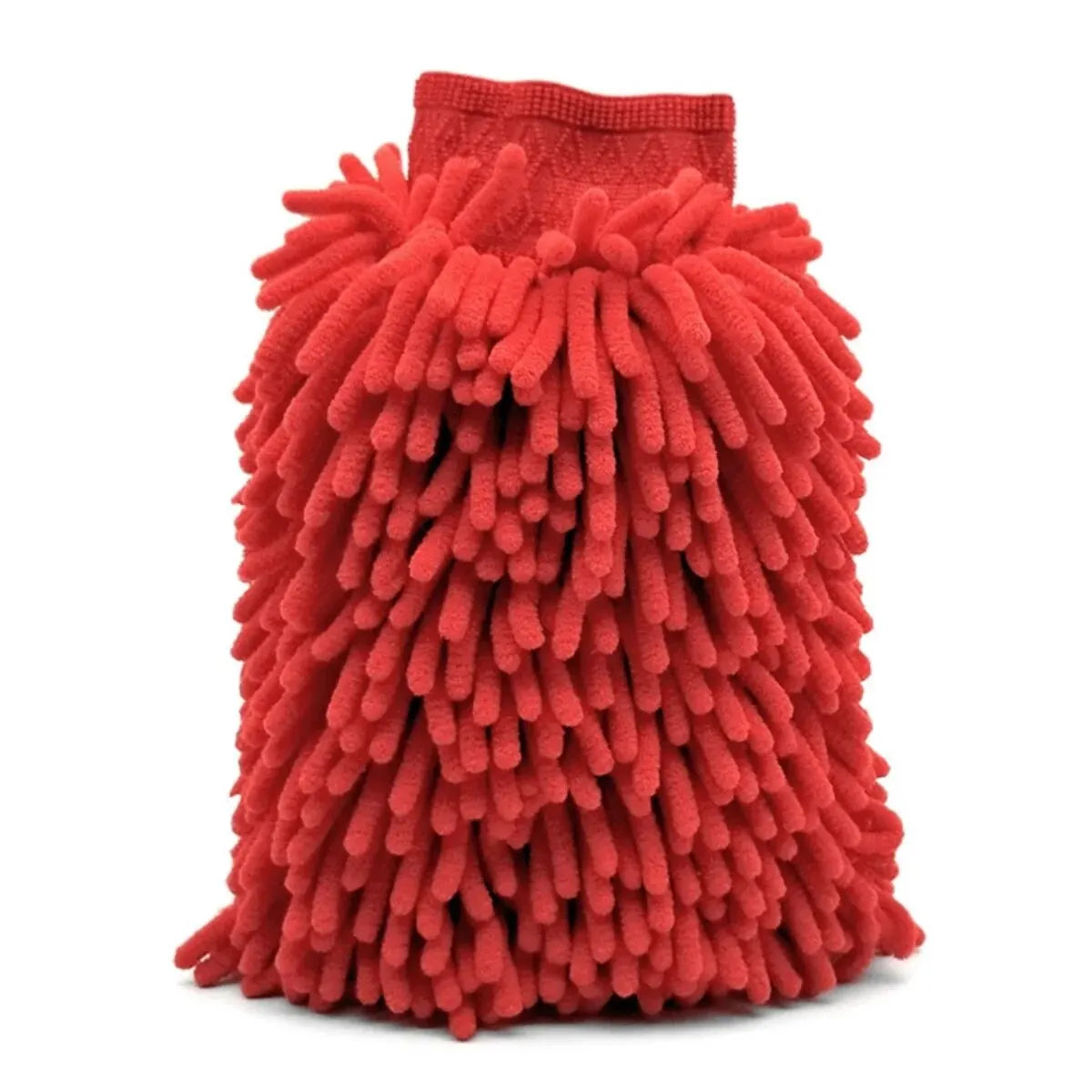 Double-Sided Chenille Microfiber Car Wash Mitt, Ultra Absorbent Scratch-Free Auto Glove