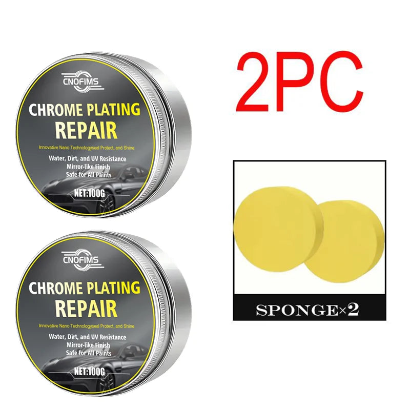 All-Vehicle Chrome Oxidation Remover with Sponge