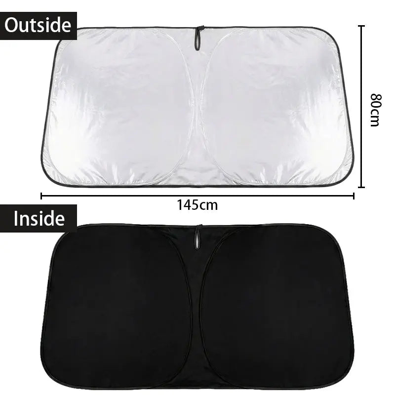 Car Windshield Sun Shade Covers for Front Window Sunscreen UV Protector Parasol for Car Summer Sunshade Accessories