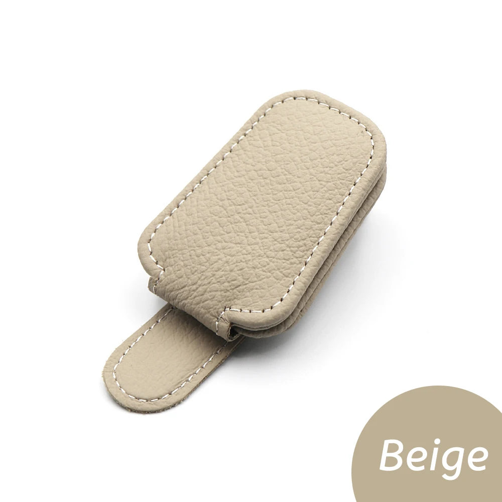 Universal Car Sunglasses Clip Card Ticket Holder Stand Fastener Pen Case Eyeglasses Sun Visor Car Accessories